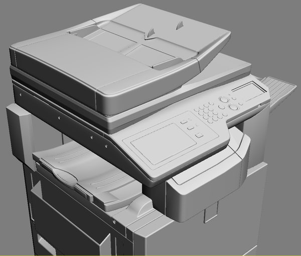 mfp sharp mx-2310u 3d model - MFP SHARP MX-2310U by iljujjkin