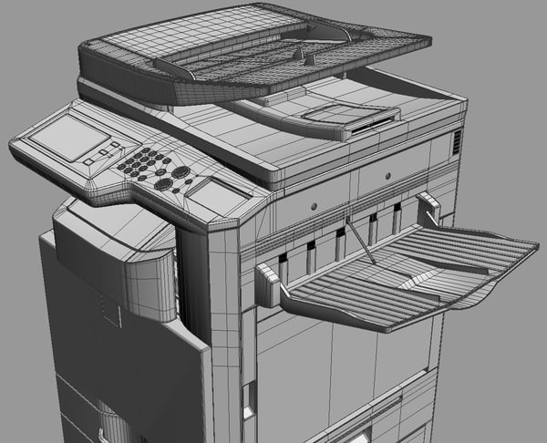 mfp sharp mx-2310u 3d model - MFP SHARP MX-2310U by iljujjkin