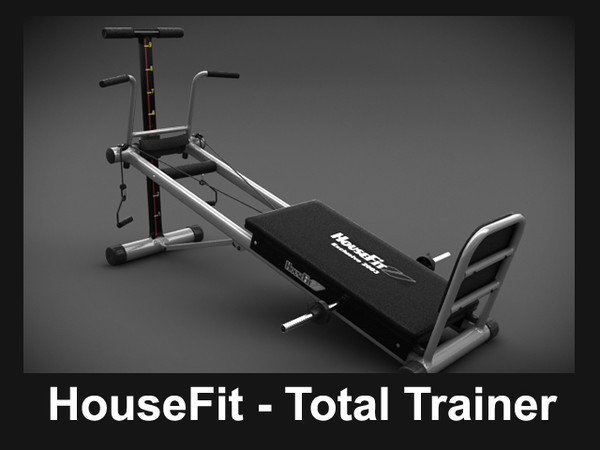 3d model fit total - HouseFit total trainer by denisVFX