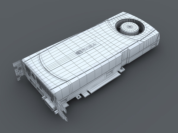 3d nvidia quadro fx gpu model - Nvidia Quadro FX GPU by denisVFX