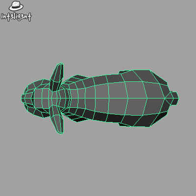 rabbit anatomically correct 3d obj - Low Poly Rabbit by Int3lig3nt