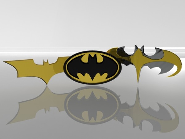 batlogos action hero 3d model - Batlogo... by christiano247
