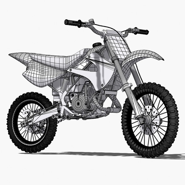 3ds max kawasaki kx 85 - Kawasaki KX 85 by Sandu_Bublic