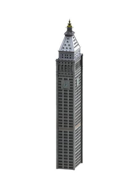 metropolitan life tower 3d model - Metropolitan Life Tower by gabrielegiglio