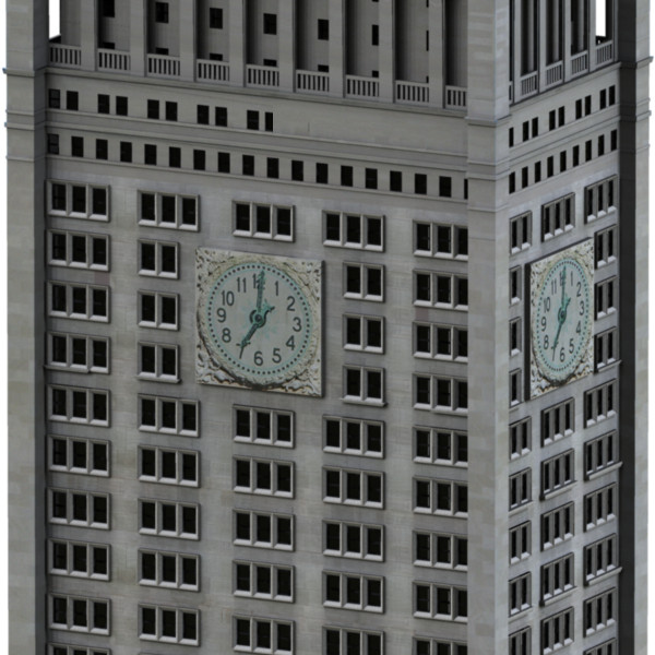 metropolitan life tower 3d model - Metropolitan Life Tower by gabrielegiglio