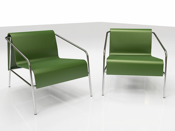 artelano lounger piero max - Artelano MO20 armchair by 3DmakeWork