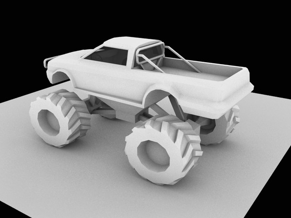3d bigfoot big model - bigfoot by csirkeFrs