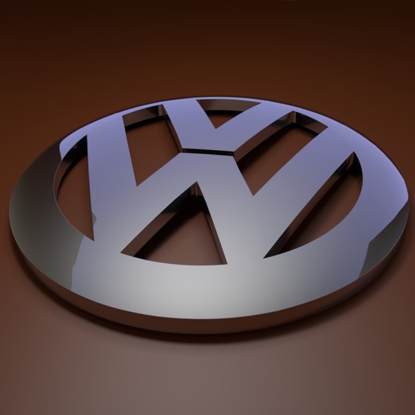 logo volkswagen obj - Volkswagen Logo by Reticulum