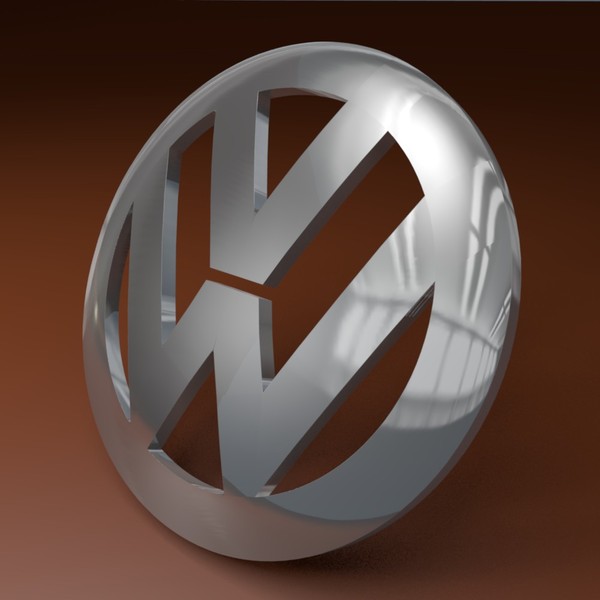 logo volkswagen obj - Volkswagen Logo by Reticulum