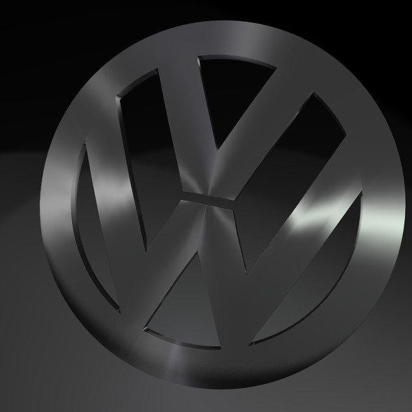 logo volkswagen obj - Volkswagen Logo by Reticulum