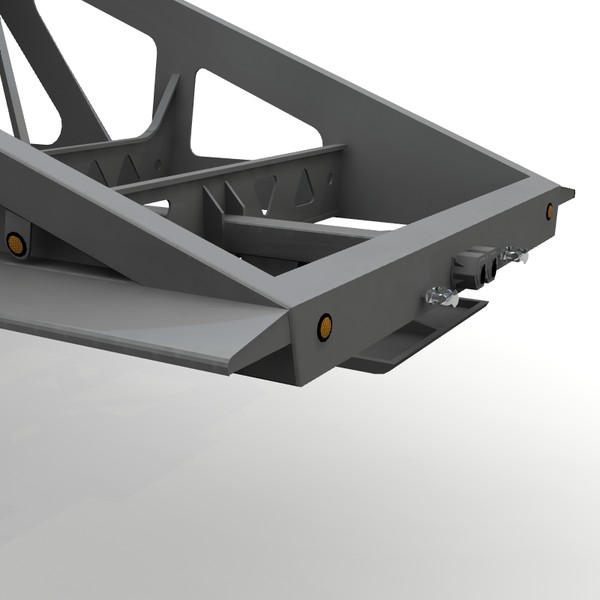 3d model trailer trail king - Trail king TKBD22-362 by bansheewoj