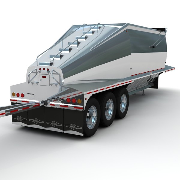 3d trailer beall model - Beall belly dump train... by bansheewoj
