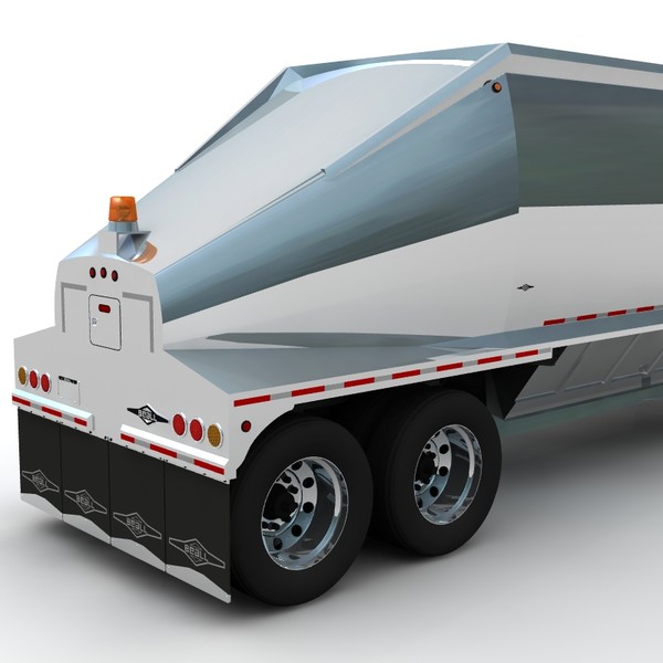 3d trailer beall model - Beall belly dump train... by bansheewoj