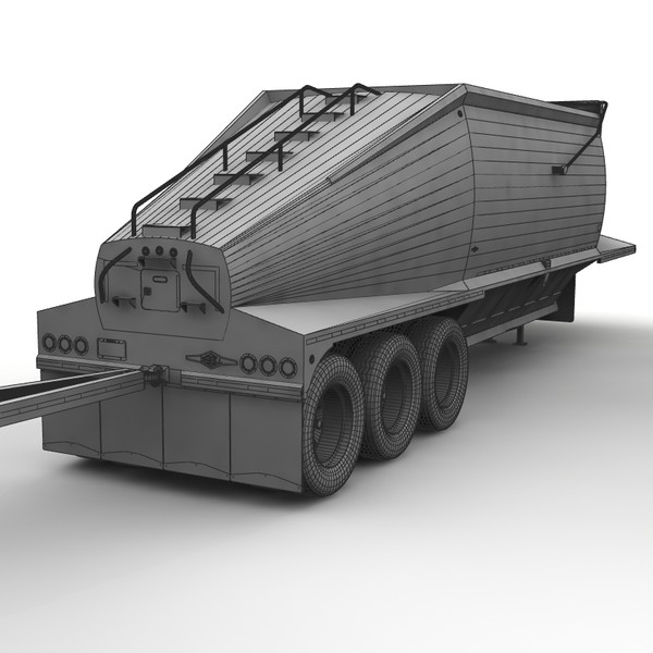 3d trailer beall model - Beall belly dump train... by bansheewoj