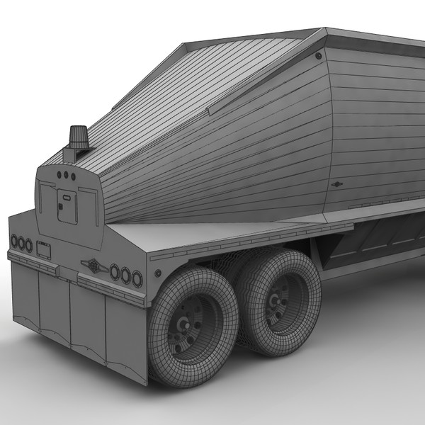 3d trailer beall model - Beall belly dump train... by bansheewoj