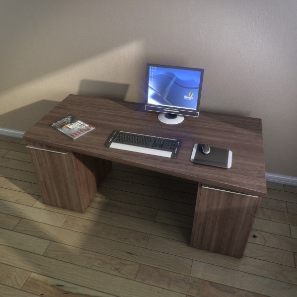 3d nucraft neos pc table - Nucraft Neos PC table by RTEwork