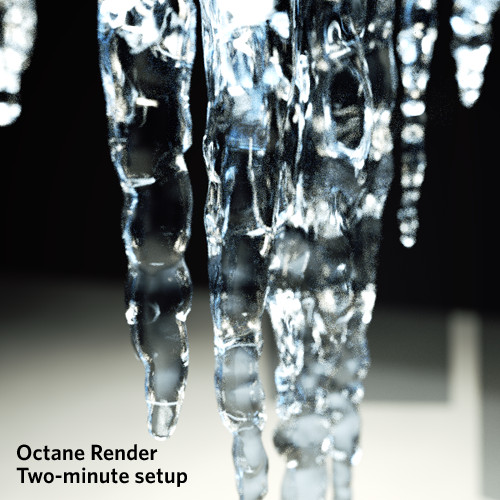 maya icicles ice - icicles by cgbeige