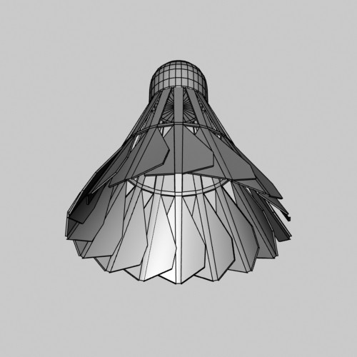 3d badminton racket model - Badminton Racket by mostlysquare