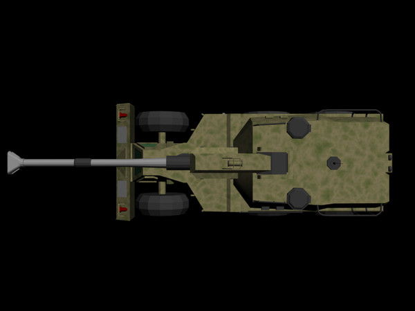 3d g6 howitzer - G6 Howitzer by Dealman