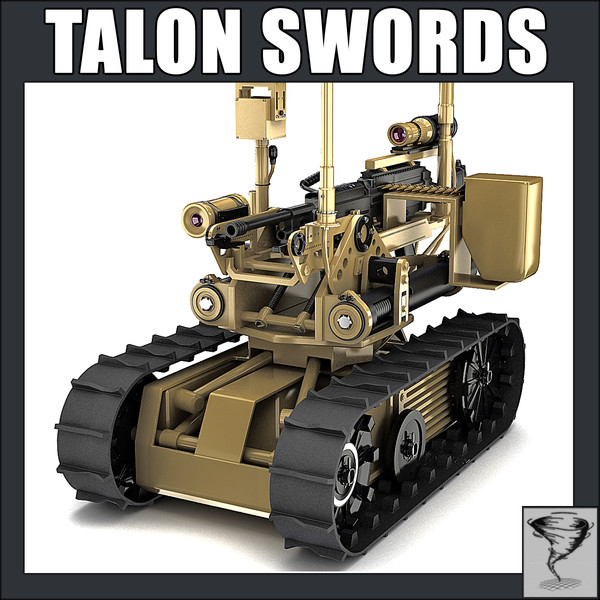 talon swords robot 3ds - TALON SWORDS by Tornado Studio