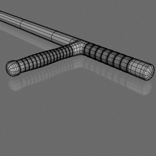 3d model police baton - Police Baton by mostlysquare