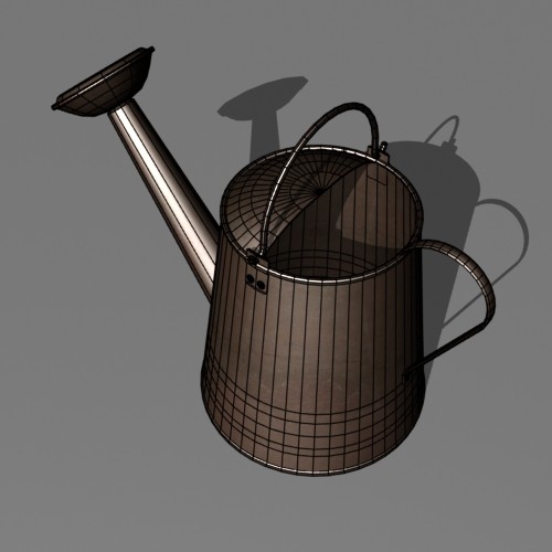 water 3d 3ds - Watering Can by mostlysquare