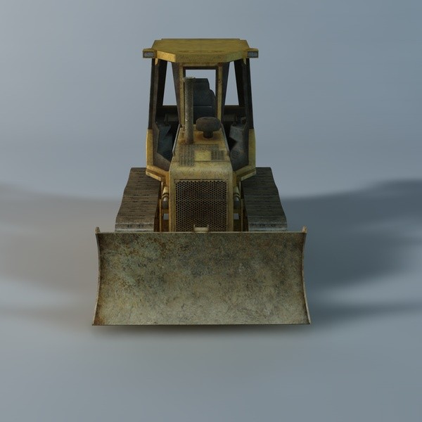 maya bulldozer industrial - Bulldozer by TiRex3D
