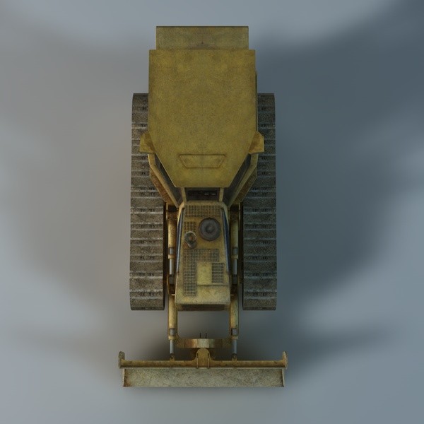 maya bulldozer industrial - Bulldozer by TiRex3D