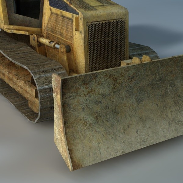 maya bulldozer industrial - Bulldozer by TiRex3D