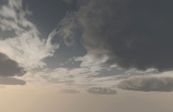 skybox cloudy sky