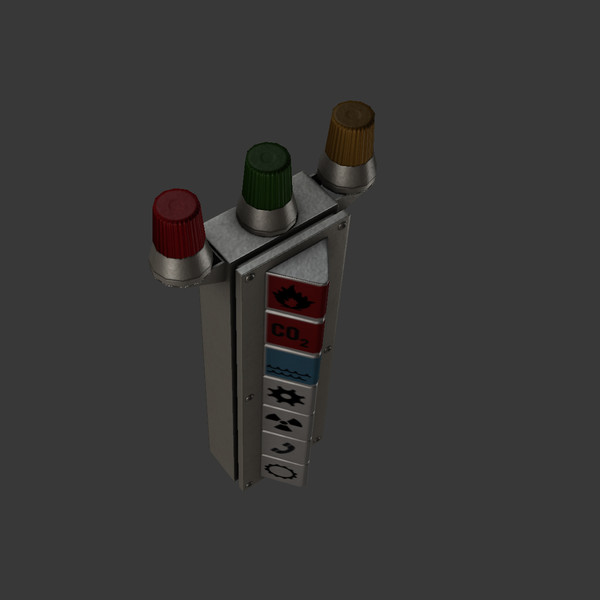 3d model of hazard light - Hazard Safety Light by Luchador