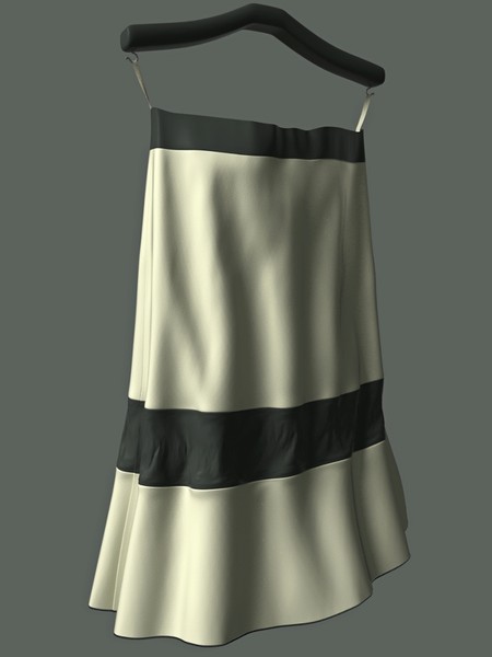 obj blouse skirt - Blouse and skirt by btbt