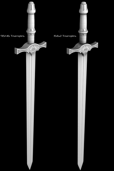3d sword templar - Templar Sword by tuann123