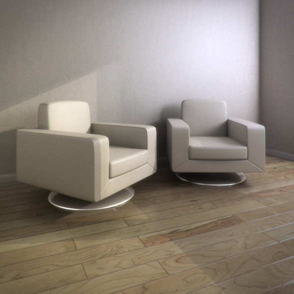 3d natuzzi savoy swivel armchair - Natuzzi Savoy swivel armchair by RTEwork