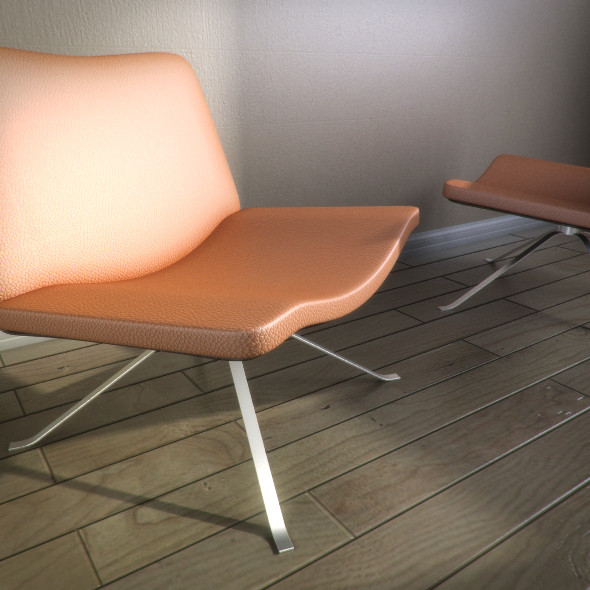 swivel chair 3d max - Swivel chair by RTEwork