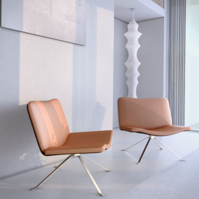 swivel chair 3d max - Swivel chair by RTEwork