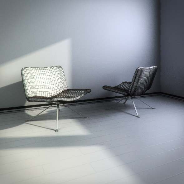 swivel chair 3d max - Swivel chair by RTEwork