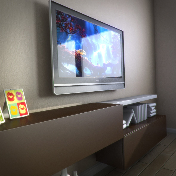 custom wall unit 3d max - Wall Unit by RTEwork