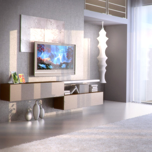 custom wall unit 3d max - Wall Unit by RTEwork