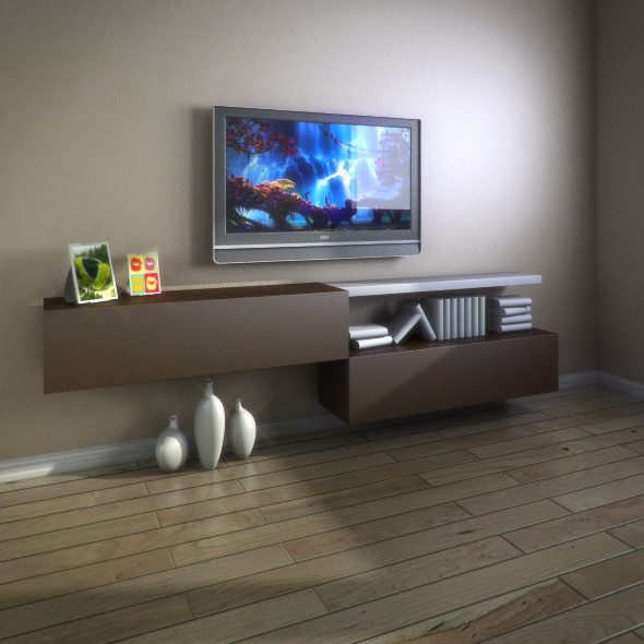 custom wall unit 3d max - Wall Unit by RTEwork