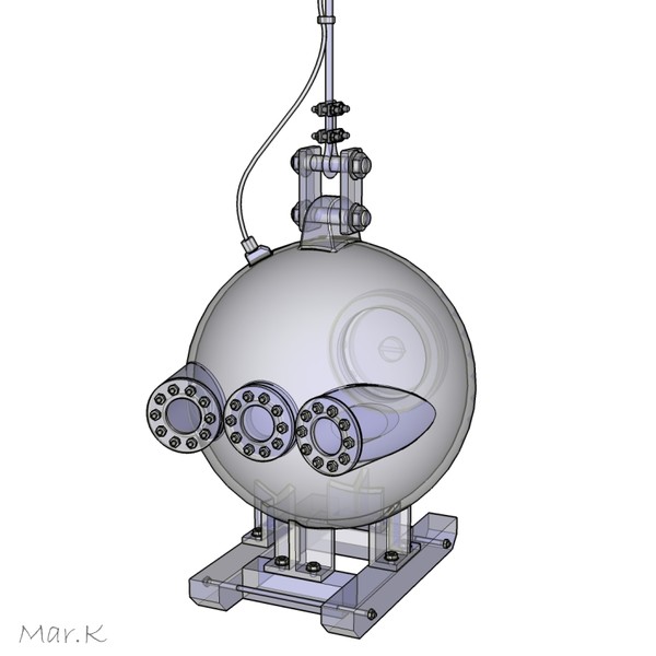 3ds bathysphere william beebe - Bathysphere by Mar.K