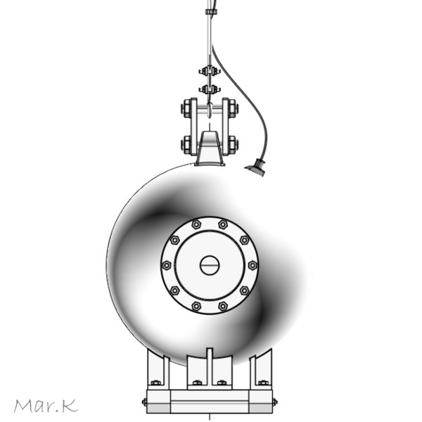 3ds bathysphere william beebe - Bathysphere by Mar.K