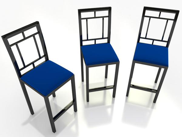 3dsmax armanicasa rima - ArmaniCasa Rima chair by 3DmakeWork