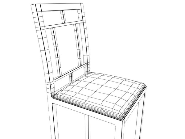 3dsmax armanicasa rima - ArmaniCasa Rima chair by 3DmakeWork