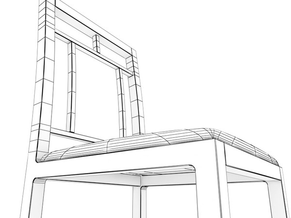 3dsmax armanicasa rima - ArmaniCasa Rima chair by 3DmakeWork