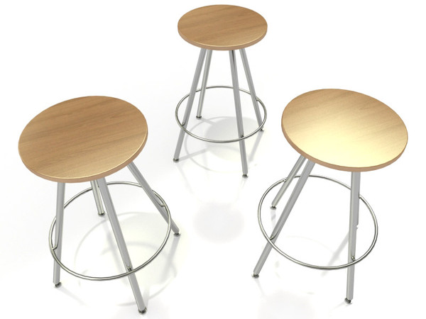 bulthaup duktus 3d model - Bulthaup Duktus stool by 3DmakeWork