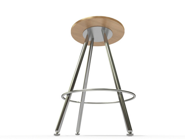 bulthaup duktus 3d model - Bulthaup Duktus stool by 3DmakeWork