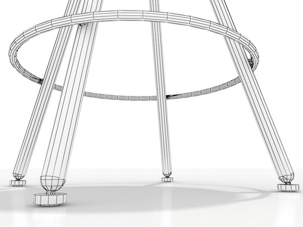 bulthaup duktus 3d model - Bulthaup Duktus stool by 3DmakeWork