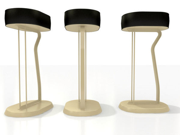 3dsmax classicon bar stool - Classicon BarStool 2 by 3DmakeWork