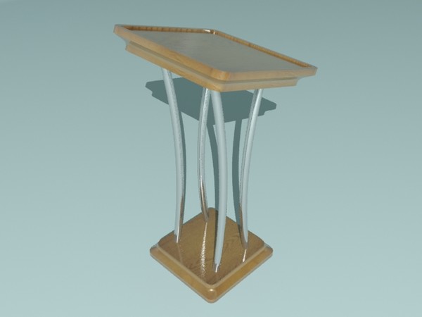 pulpit church 3d model - Pulpit by christiano247